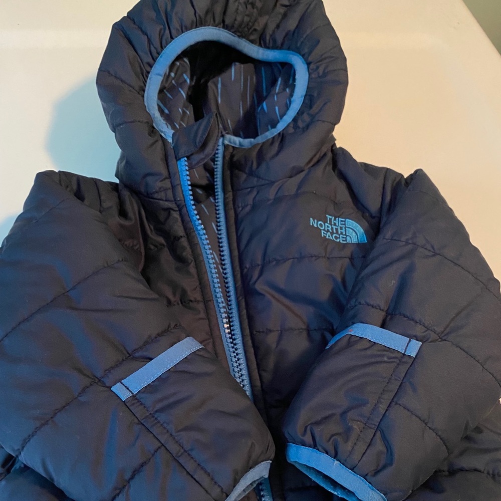 The North Face reversible infant jacket
